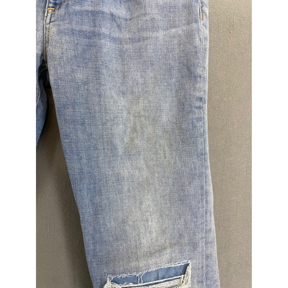 Rag & Bone Dre Low-Rise Slim Boyfriend Jeans Alyssa Distressed Light Wash 26 - Picture 12 of 12